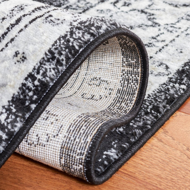 Safavieh Brentwood Bnt847A Ivory/Black Rug.