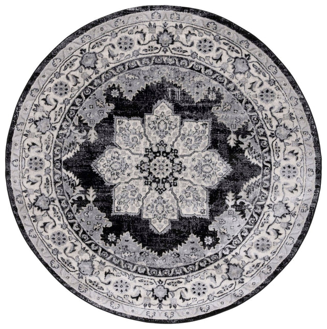 Safavieh Brentwood Bnt847A Ivory/Black Rug.