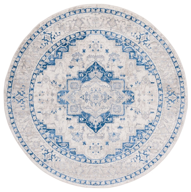 Safavieh Brentwood Bnt851A Ivory/Blue Rug.