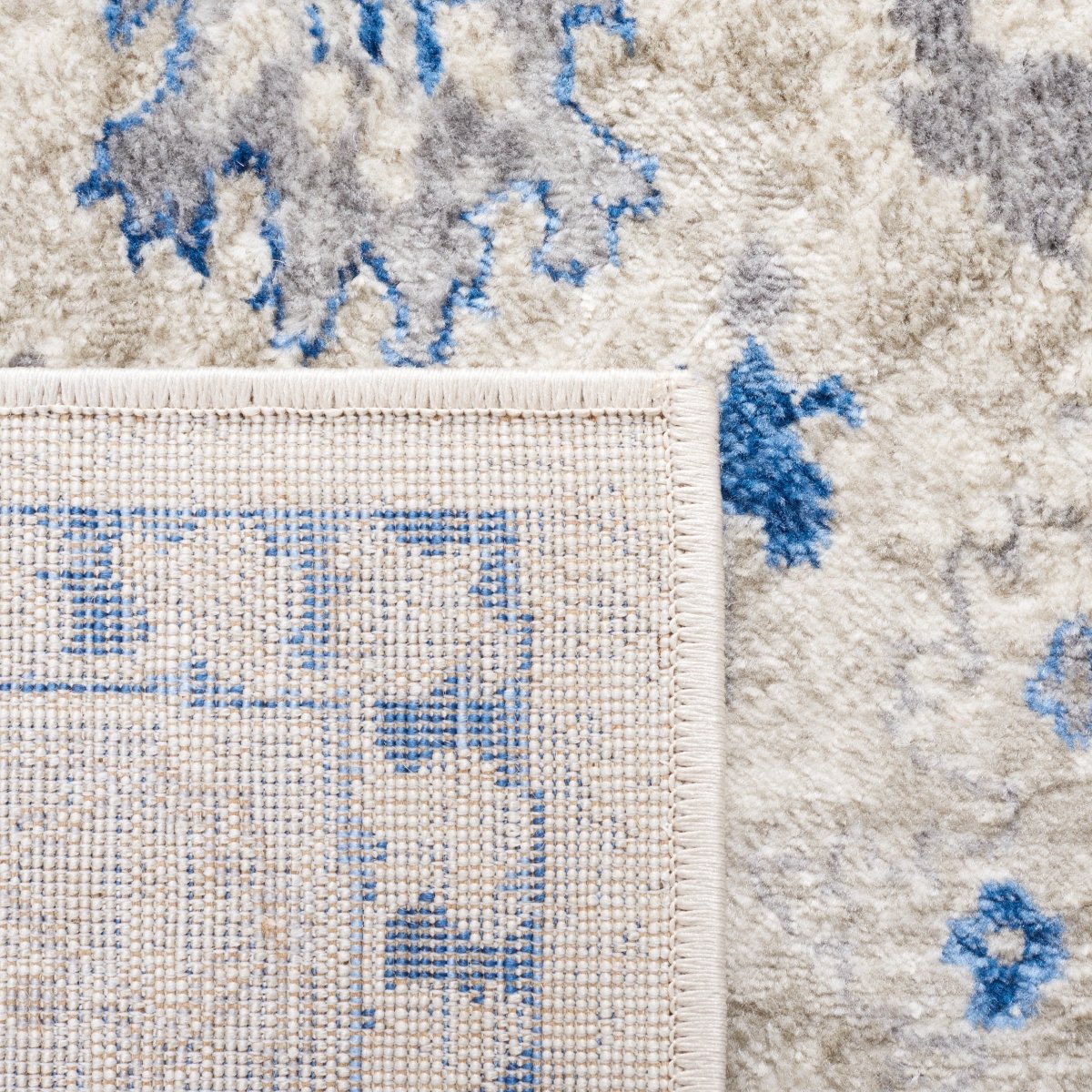 Safavieh Brentwood Bnt851A Ivory/Blue Rug.