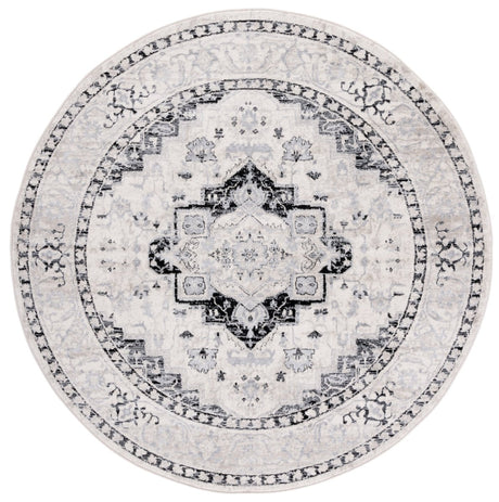 Safavieh Brentwood Bnt851C Ivory/Black Rug.