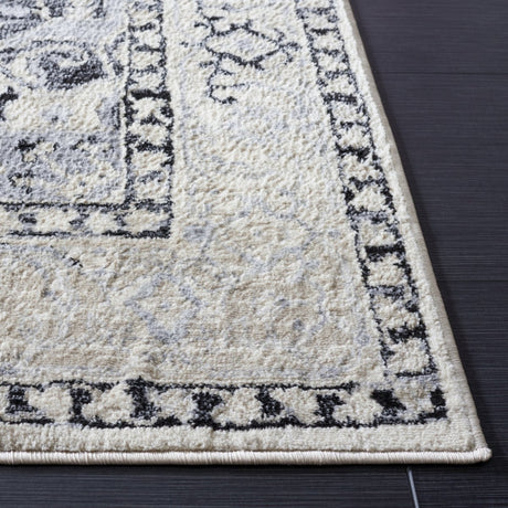 Safavieh Brentwood Bnt851C Ivory/Black Rug.