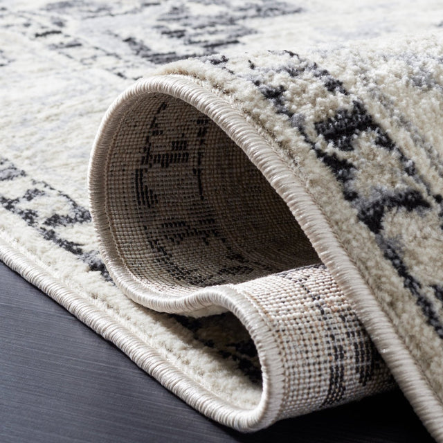 Safavieh Brentwood Bnt851C Ivory/Black Rug.