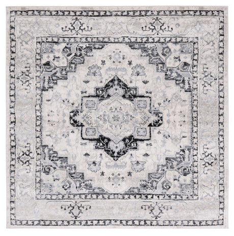 Safavieh Brentwood Bnt851C Ivory/Black Rug.