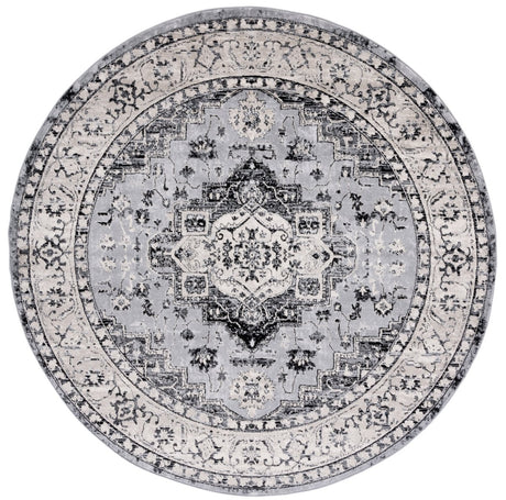 Safavieh Brentwood Bnt851H Grey/Black Rug.