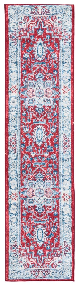 Safavieh Brentwood Bnt851Q Red/Beige Rug.
