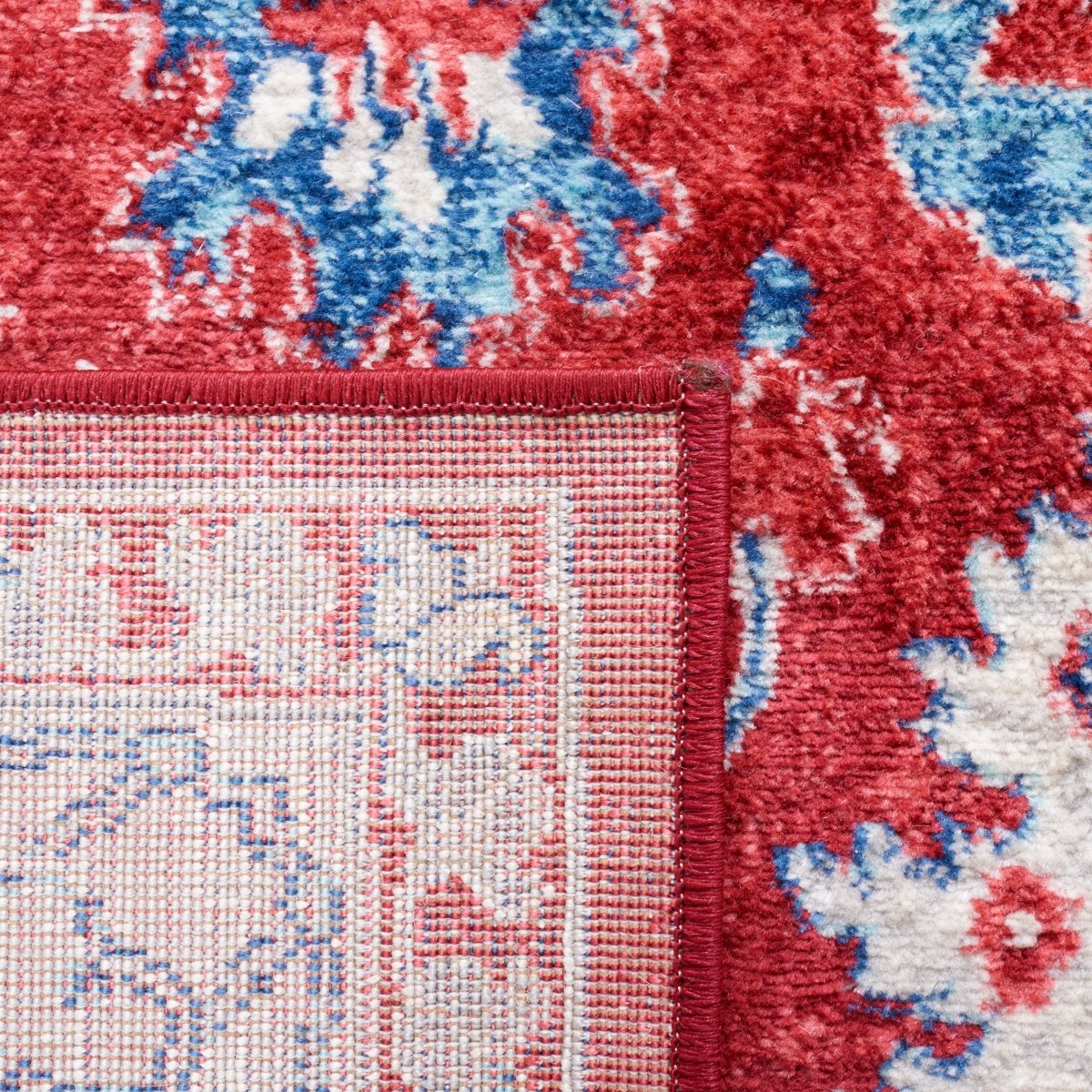 Safavieh Brentwood Bnt851Q Red/Beige Rug.