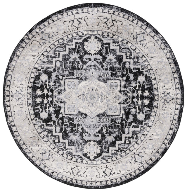 Safavieh Brentwood Bnt851Z Black/Grey Rug.