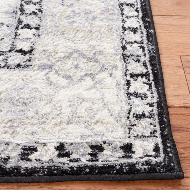 Safavieh Brentwood Bnt851Z Black/Grey Rug.
