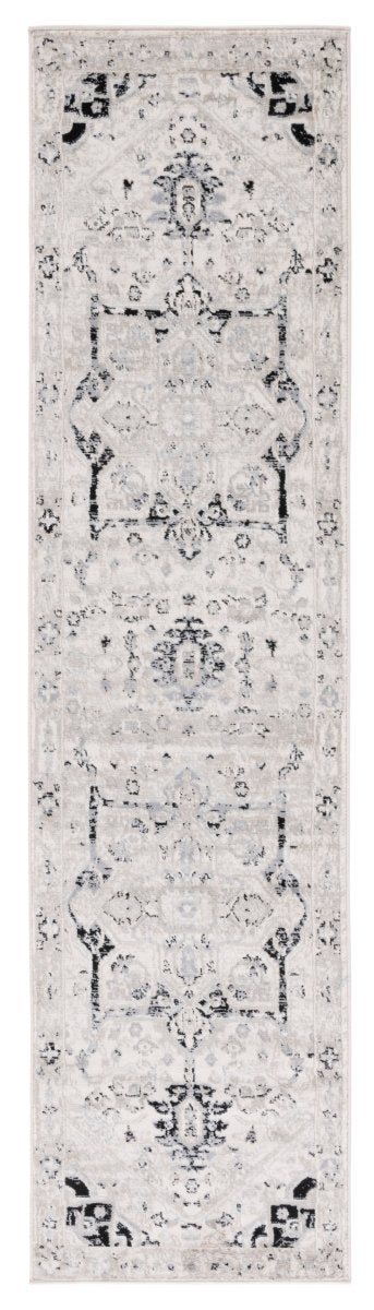 Safavieh Brentwood Bnt852A Ivory/Black Rug.