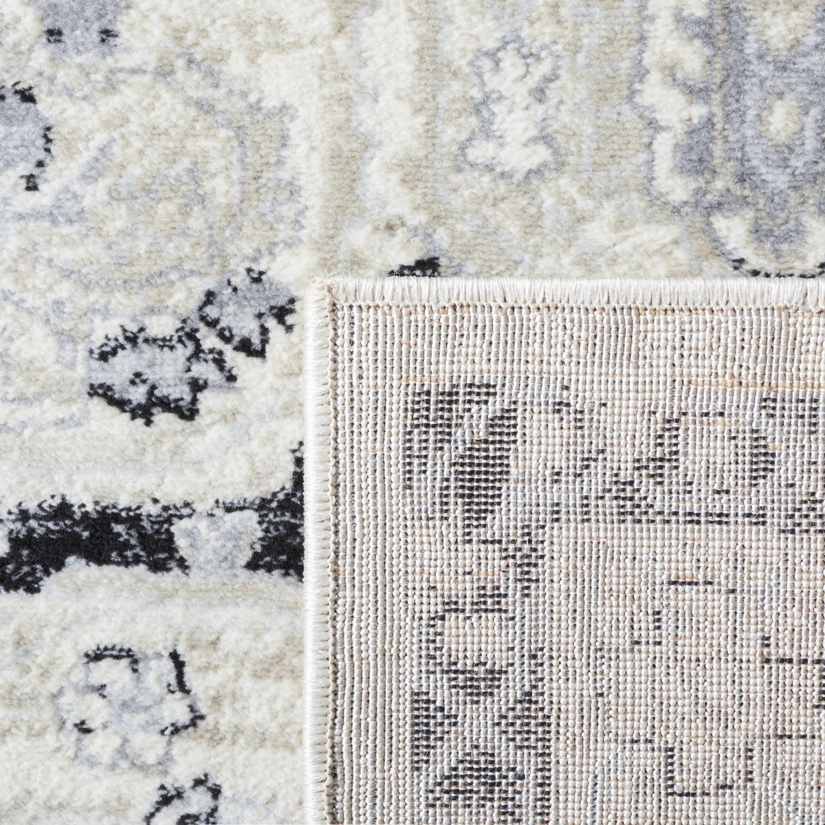 Safavieh Brentwood Bnt852A Ivory/Black Rug.