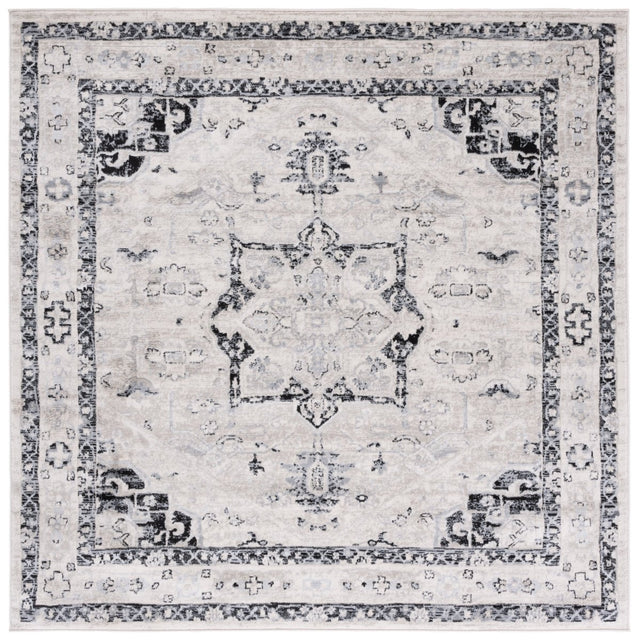 Safavieh Brentwood Bnt852A Ivory/Black Rug.
