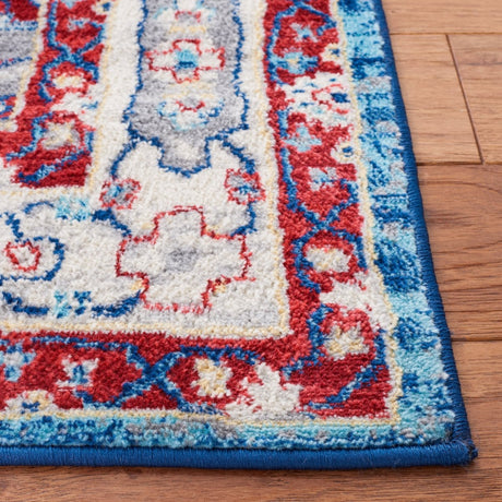 Safavieh Brentwood Bnt852E Ivory/Red Rug.