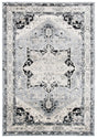 Safavieh Brentwood Bnt852H Silver/Black Rug.