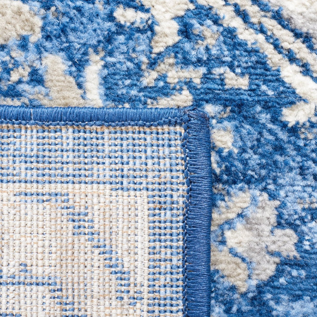 Safavieh Brentwood Bnt852N Navy/Grey Rug.