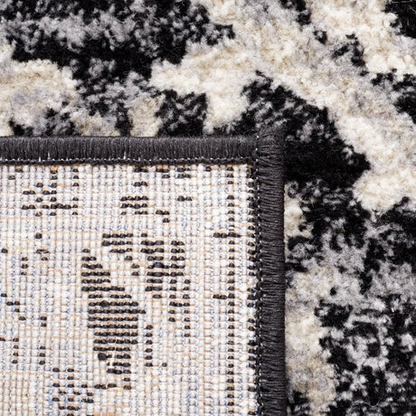 Safavieh Brentwood Bnt852Z Black/Ivory Rug.