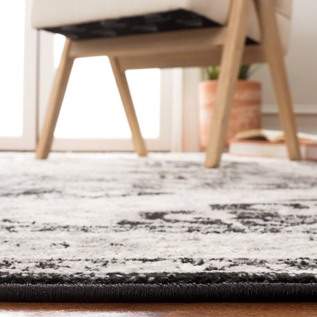 Safavieh Brentwood Bnt852Z Black/Ivory Rug.