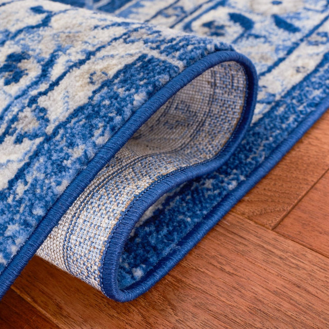 Safavieh Brentwood Bnt853A Ivory/Navy Rug.