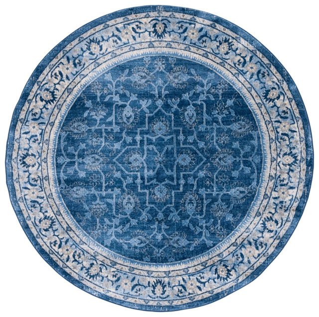 Safavieh Brentwood Bnt853A Ivory/Navy Rug.