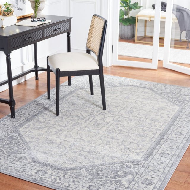 Safavieh Brentwood Bnt853F Grey/Light Grey Rug.