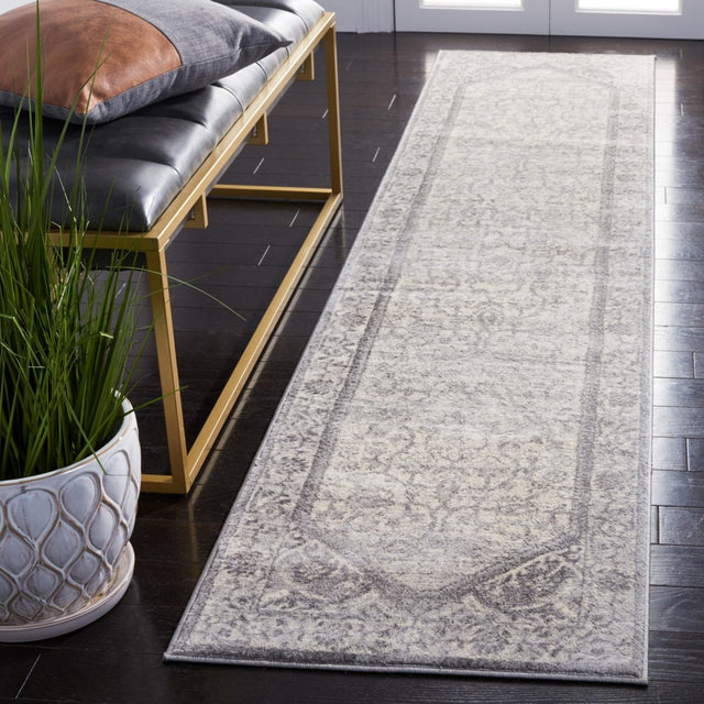 Safavieh Brentwood Bnt853F Grey/Light Grey Rug.