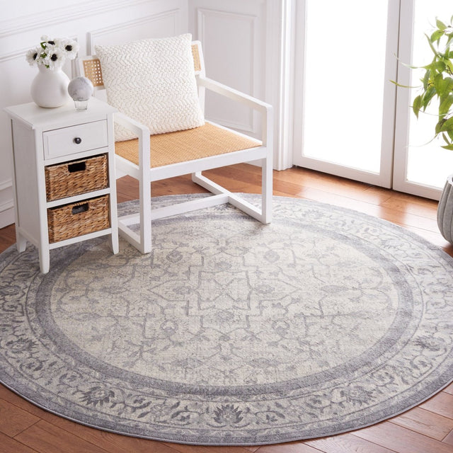 Safavieh Brentwood Bnt853F Grey/Light Grey Rug.