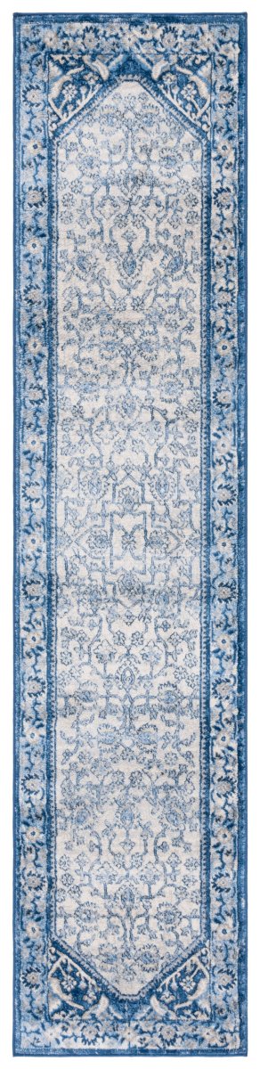 Safavieh Brentwood Bnt853M Blue/Ivory Rug.