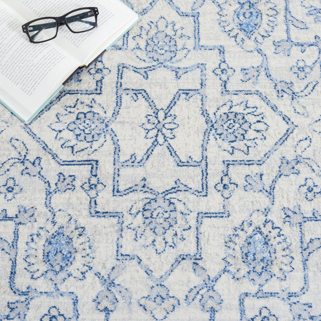 Safavieh Brentwood Bnt853M Blue/Ivory Rug.