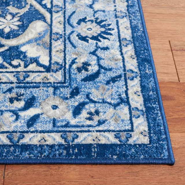 Safavieh Brentwood Bnt853M Blue/Ivory Rug.