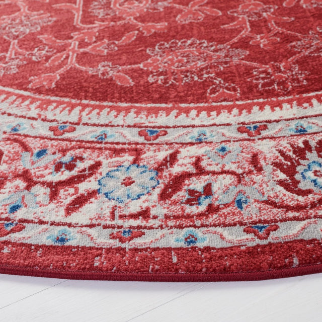 Safavieh Brentwood Bnt853N Blue/Red Rug.