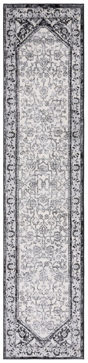 Safavieh Brentwood Bnt853Z Black/Ivory Rug.