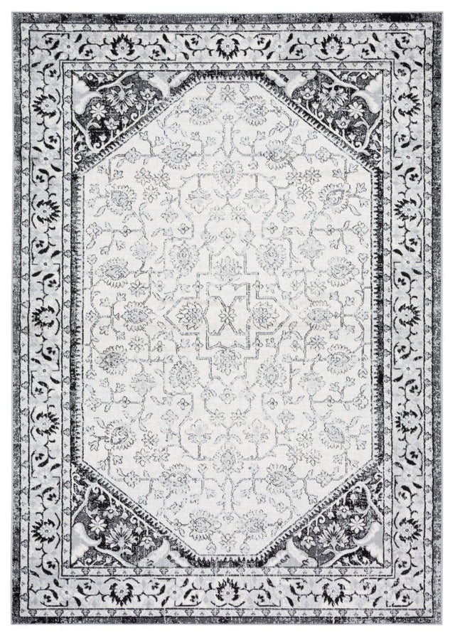 Safavieh Brentwood Bnt853Z Black/Ivory Rug.