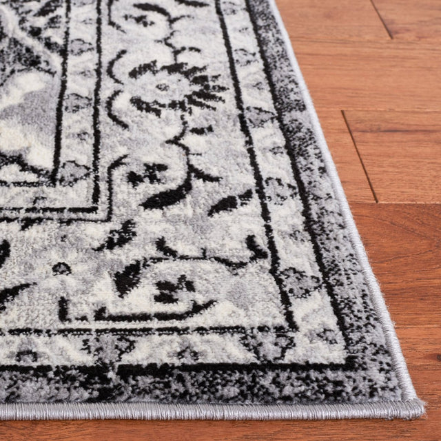 Safavieh Brentwood Bnt853Z Black/Ivory Rug.