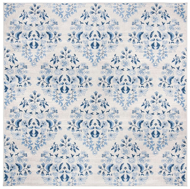 Safavieh Brentwood Bnt856D Cream/Blue Rug.