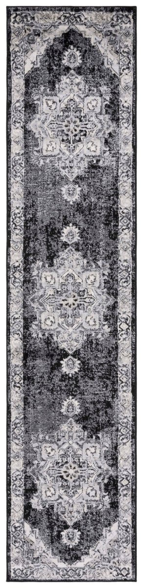 Safavieh Brentwood Bnt861A Ivory/Black Rug.
