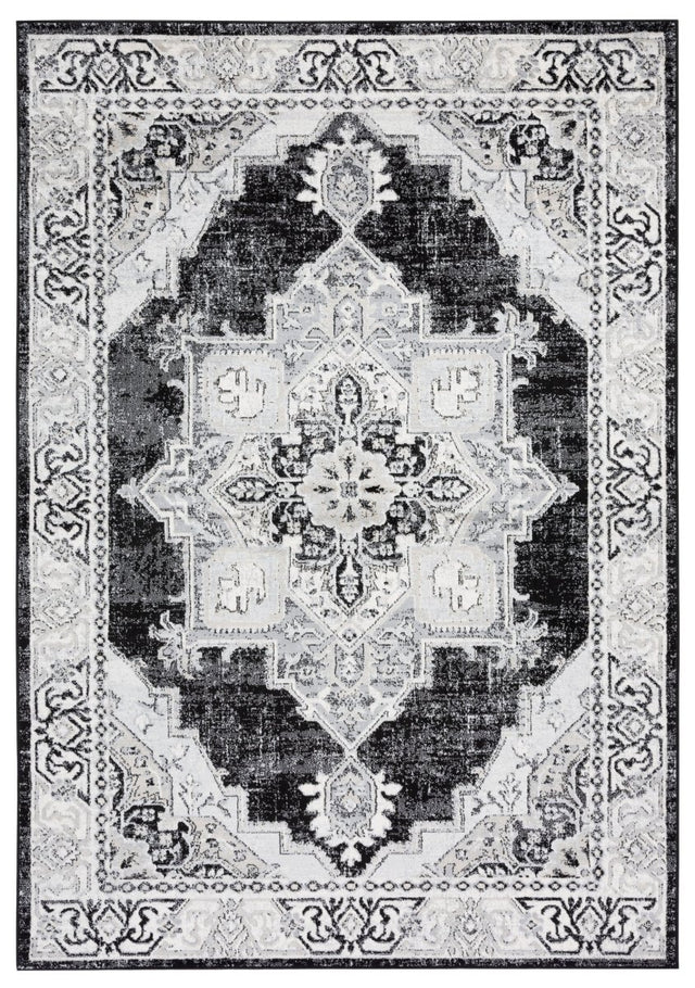 Safavieh Brentwood Bnt861A Ivory/Black Rug.