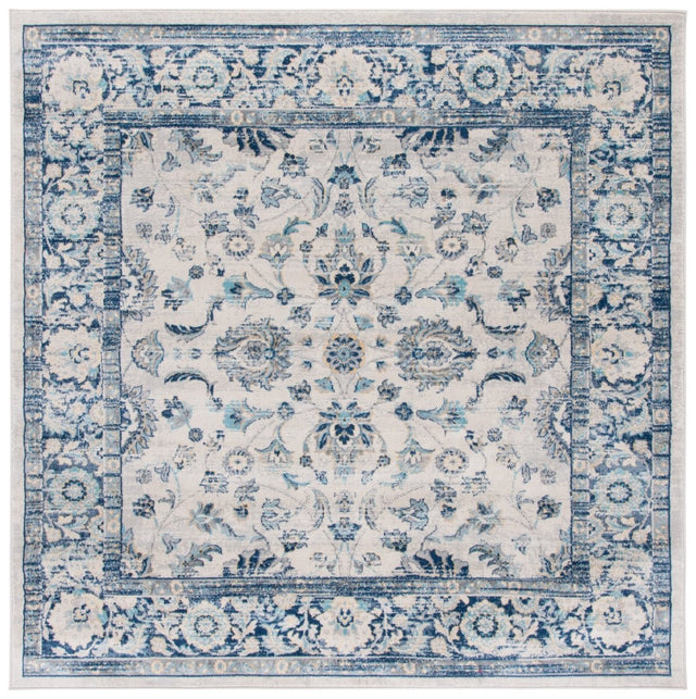 Safavieh Brentwood Bnt861K Aqua/Light Grey Rug.
