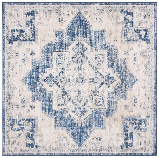 Safavieh Brentwood Bnt865A Ivory/Navy Rugs.