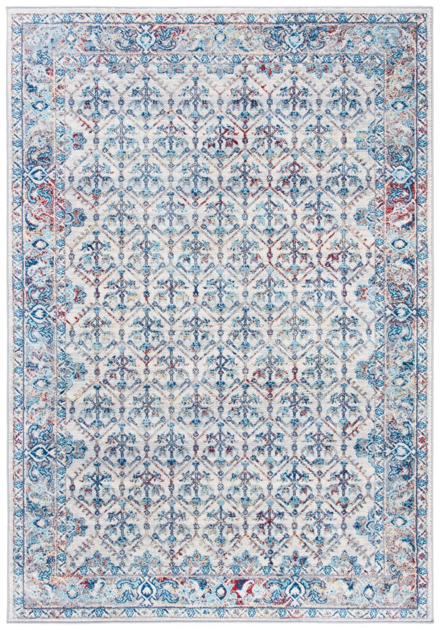 Safavieh Brentwood Bnt869A Ivory/Blue Rugs.