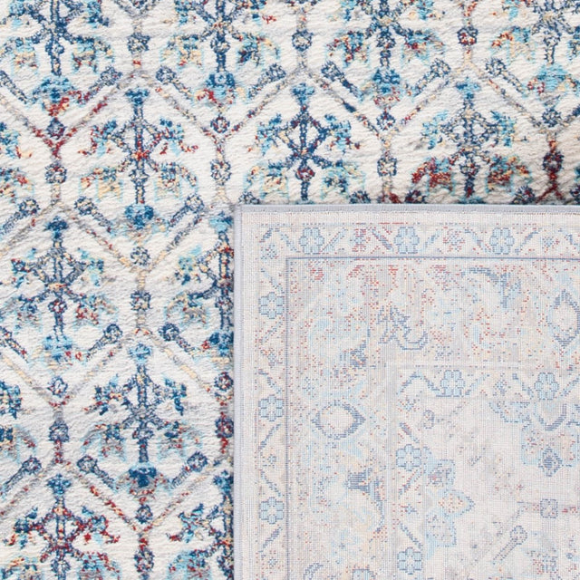 Safavieh Brentwood Bnt869A Ivory/Blue Rugs.