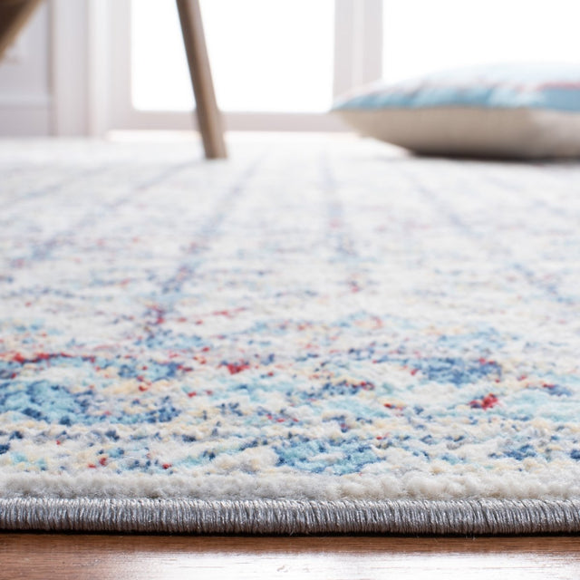 Safavieh Brentwood Bnt869A Ivory/Blue Rugs.