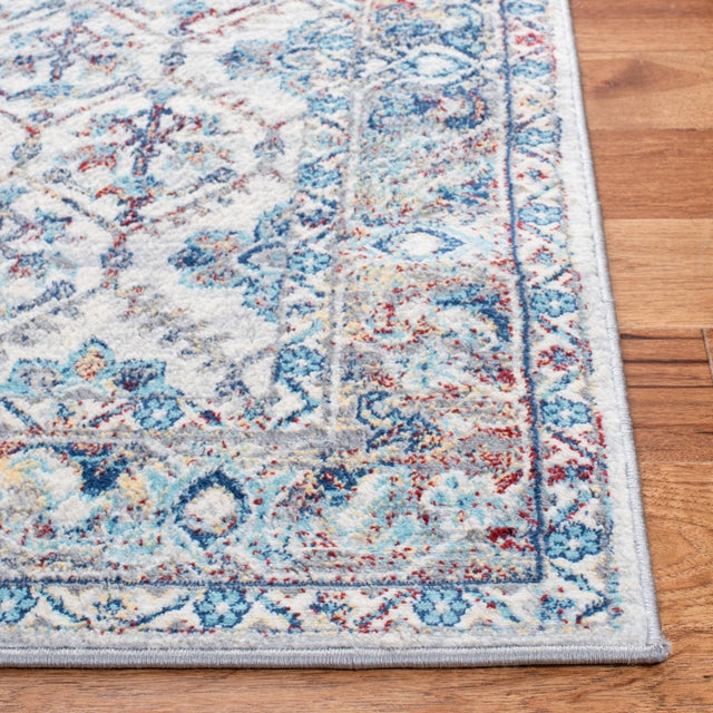 Safavieh Brentwood Bnt869A Ivory/Blue Rugs.