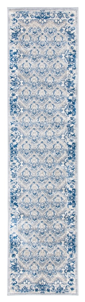 Safavieh Brentwood Bnt869F Grey/Blue Rugs.