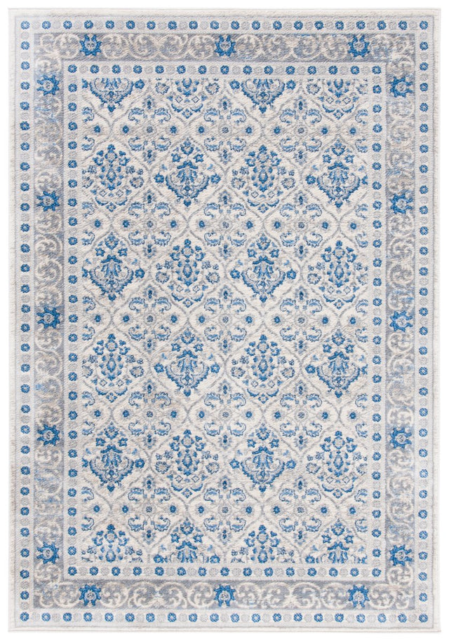 Safavieh Brentwood Bnt870A Ivory/Blue Rugs.