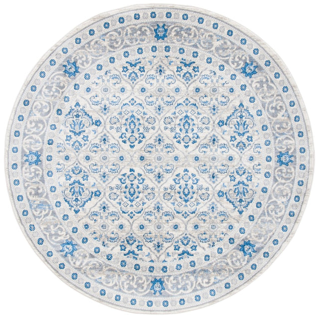 Safavieh Brentwood Bnt870A Ivory/Blue Rugs.