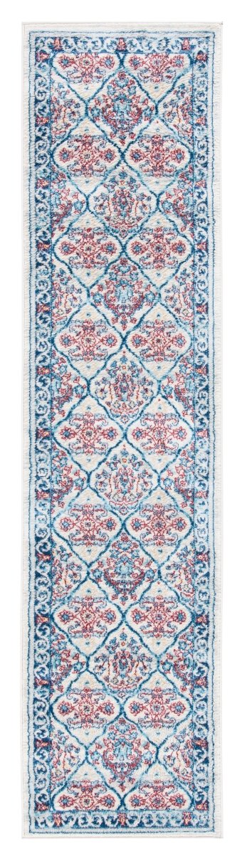 Safavieh Brentwood Bnt870B Beige/Navy Rugs.