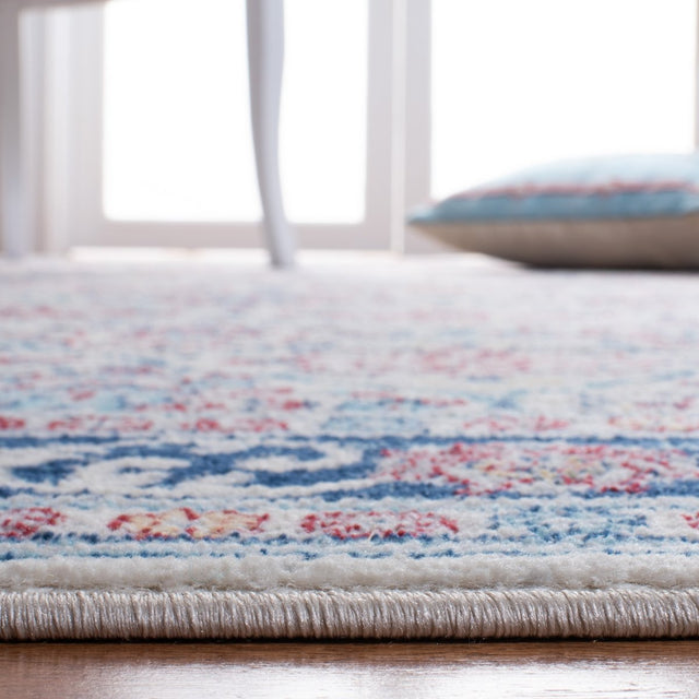 Safavieh Brentwood Bnt870B Beige/Navy Rugs.