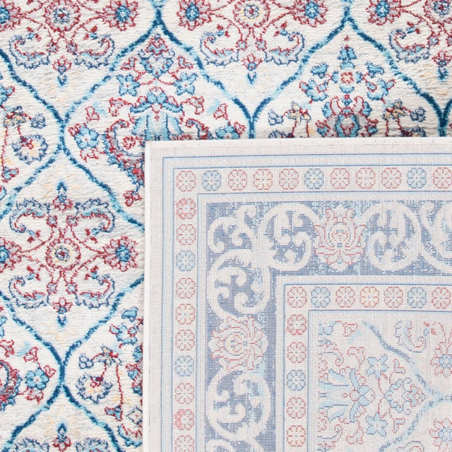 Safavieh Brentwood Bnt870B Beige/Navy Rugs.