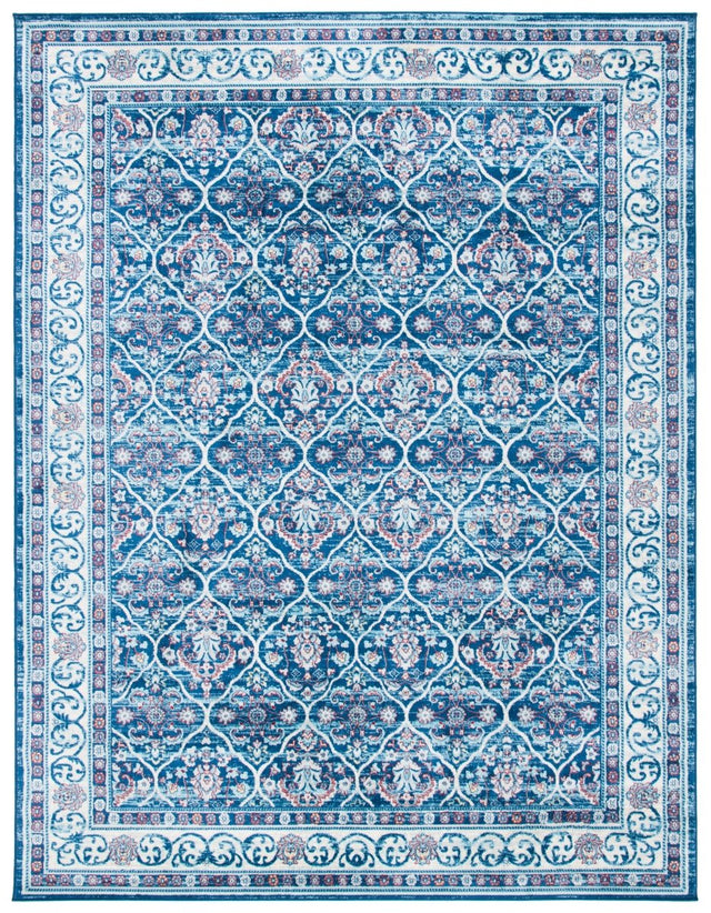 Safavieh Brentwood Bnt870N Navy/Red Rugs.