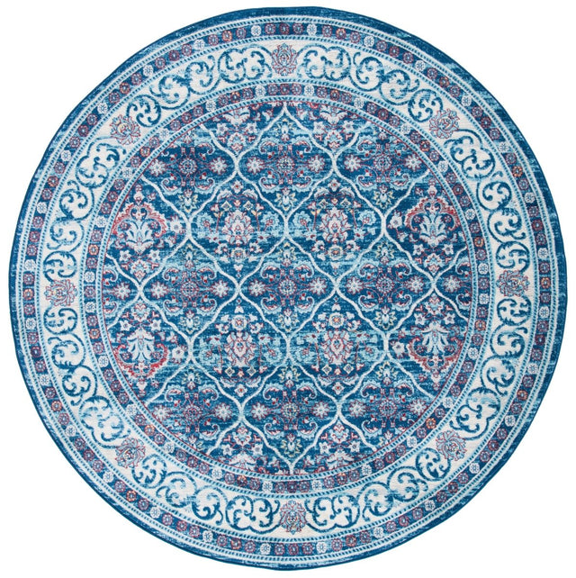 Safavieh Brentwood Bnt870N Navy/Red Rugs.